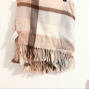 Plaid Blanket Scarf